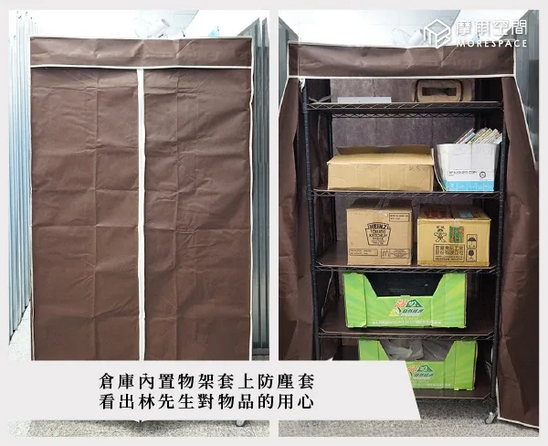 智慧門禁與24小時監控錄影，保障警官制服、應勤裝備與珍貴獎狀在摩爾空間的安全存放