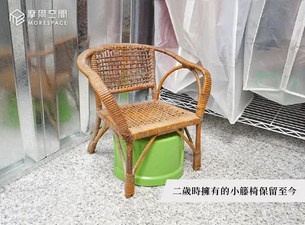 透過個人倉庫存放換季物資與興趣物品，王小姐成功為內湖新家找回原有的美學設計與生活動線