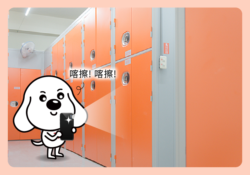 錄下參觀摩爾空間門市或實際使用倉庫的情境影片