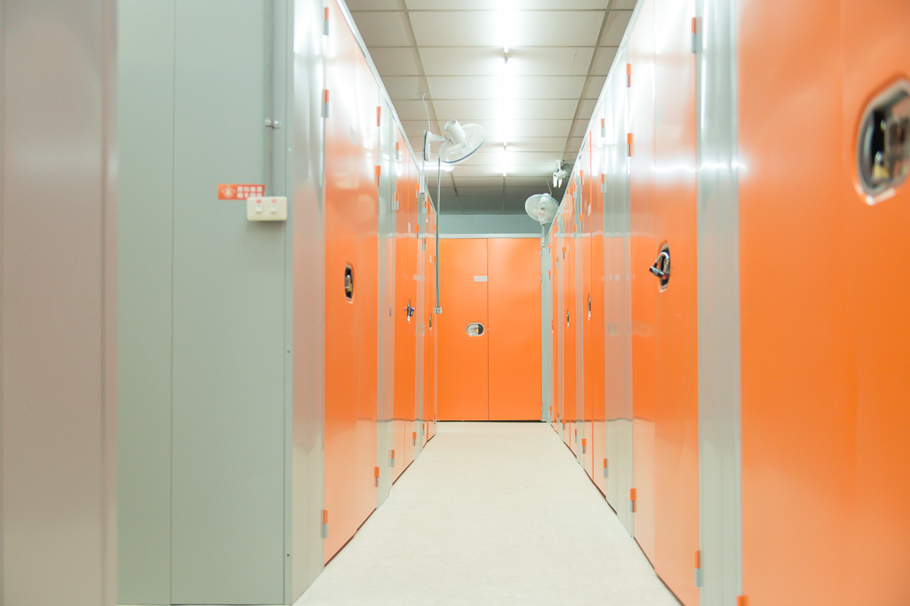 摩爾空間新店中正店實景：位於新店莊敬高職旁，提供安全、控濕的個人倉儲服務